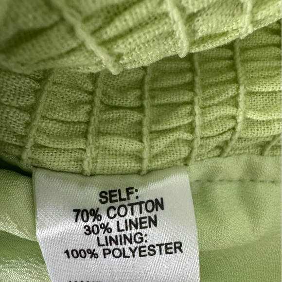 Lulus NWT Elati Lime Green Ruffled Off-the-Shoulder Bodycon Dress Size M - Picture 9 of 12